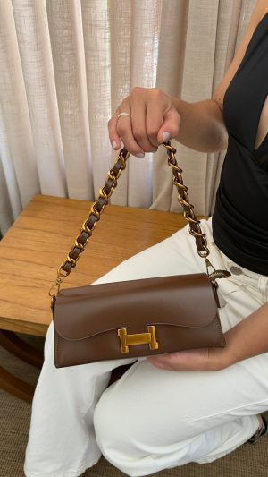 Bolsa HERMES acabamento importado ✨